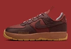 Women's Nike Air Force 1 Wild Dark Pony Red Gum Flax FB2348-202 sz 9