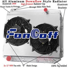 3 Row Radiator Fan Shroud for Ford Fairlane Ranchero/Edsel Corsair V8 1957-1959