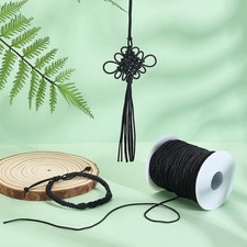 1.5mm 100 Yards Black Nylon Cord Wind Chime Cord Replacement Lift Shade Blind St