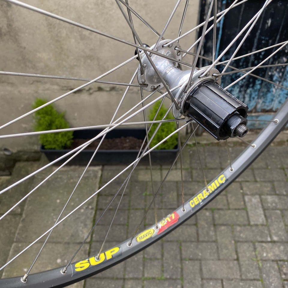 Mavic 217 Ceramic 26” Wheels Paris GAO Dakar Campagnolo Hubs Retro MTB