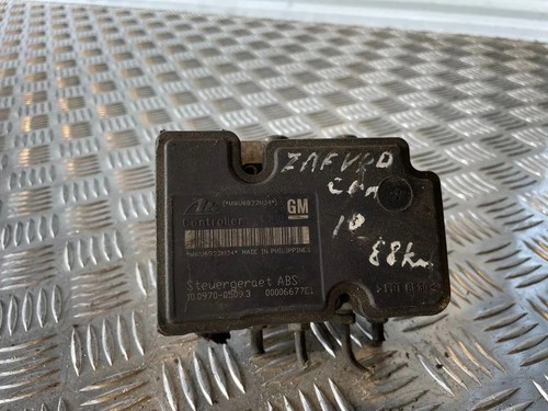 OPEL ZAFIRA B A05 ABS Hydraulikblock MWU6B22M34 00006677E1 10097005093 34085875