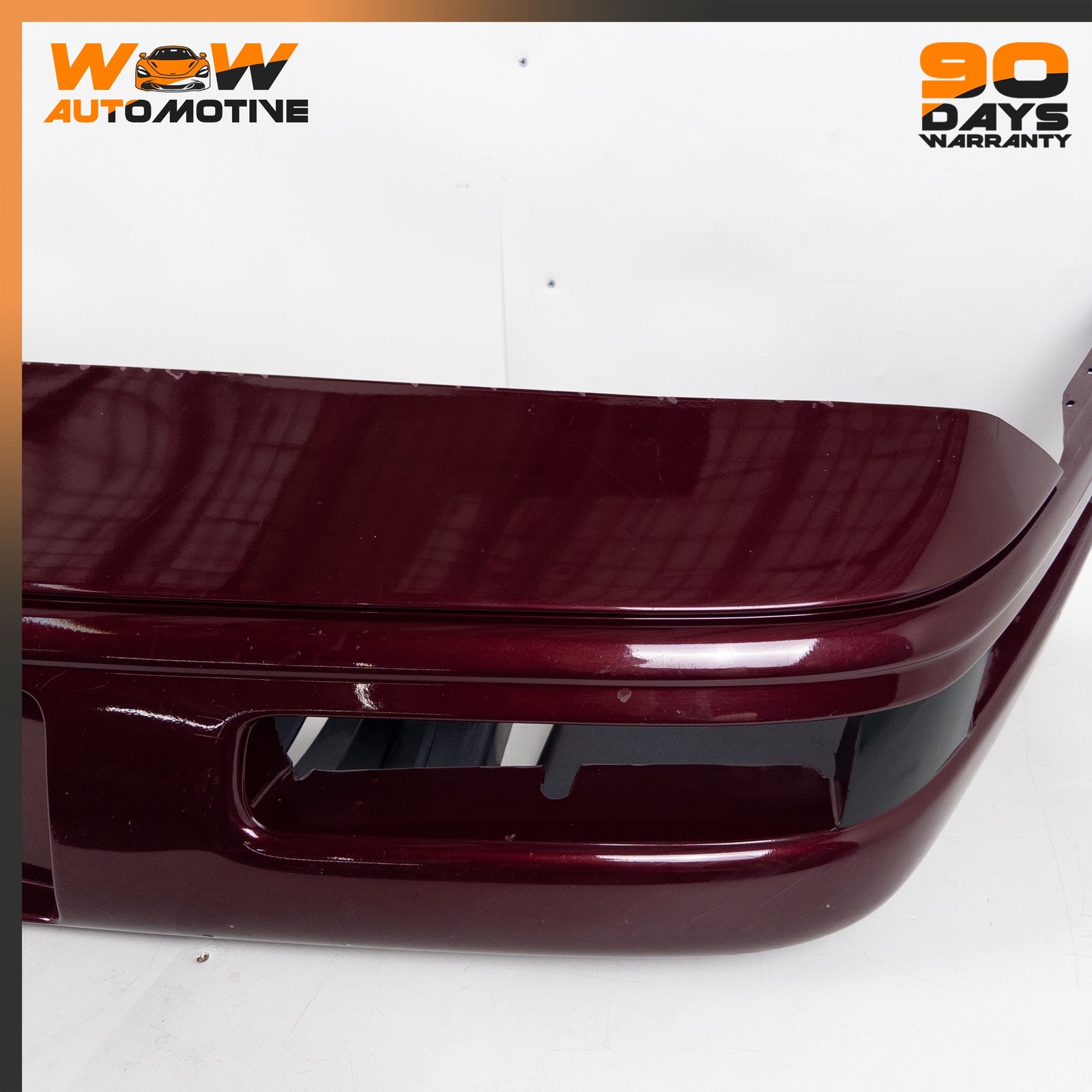 91-96 CHEVROLET CORVETTE C4 FRONT BUMPER COVER TRIM PANEL RED ASSEMBLY OEM