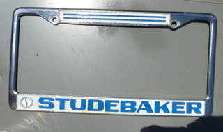 Studebaker License Plate Frame Avanti Champion Commander Gran Turismo Hawk