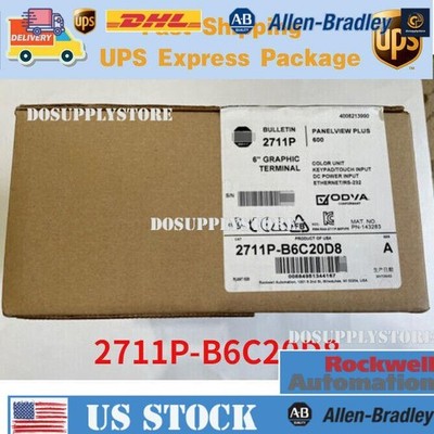 2711P-B6C20D8 AB PV Plus 6 600 Color Key Touch Terminal 2711PB6C20D8 Spot Goods
