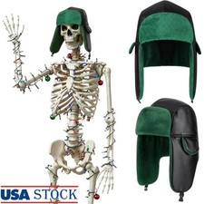 Christmas Skeleton Hat 12ft Iconic Holiday Costume Accessory Parties Events New