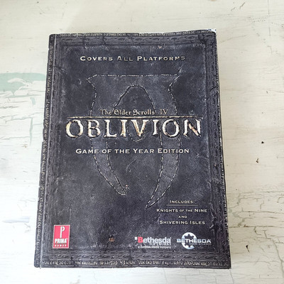 The Elder Scrolls IV Oblivion Game of the Year Edition Prima Game Strategy Guide