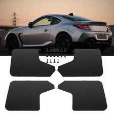 For Subaru Sti 4pcs Wide Rally Mud Flaps Splash Guards Black Mudguards For Subaru Sti 4pcs Wide Rally Mud Flaps Splash Guards Black Mudguards