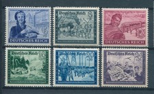DR Satz 888 - 893 Kameradschaftsblock 1944 sauber postfrisch **