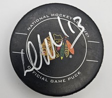 Daniel Carcillo Signed Auto Game Model Puck Guaranteed TPA  Chicago Blackhawks