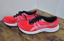 ASICS Kid's/Womens Contend GS Running Shoes Size 6 US Diva Pink/Pure Silver