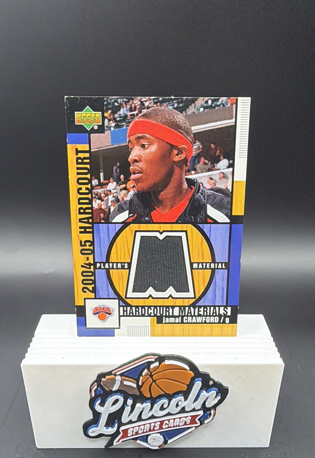 2004-05 Upper Deck Hardcourt - Hardcourt Materials Jamal Crawford #HM-JC...