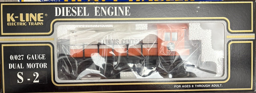 LOC K-Line 2325 Illinois Central IC Doble Motor S-2 Diesel O/027 ga Lionel 1992 | Condition: New