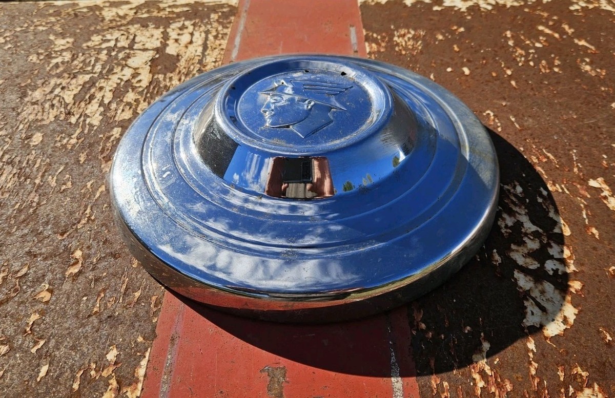 1 Single 1955 1956 Mercury Hubcap Dog Dish Hub Cap Custom Monterey