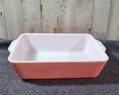 Vintage Pyrex 0503 Flamingo Pink Refrigerator Casserole Dish NO Lid 1.5 Qt.