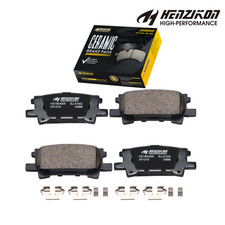 Rear Ceramic Brake Pads Hardware for 2007 - 2009 Lexus RX350 3.5L - OE Spec