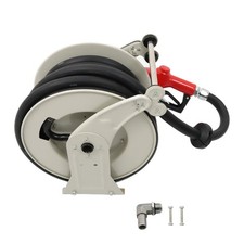 300PSI 1In 50FT Diesel Hose Reel Fuel Hose Reel With Fueling Nozzle Retractable