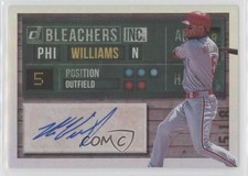 2019 Panini Donruss Bleachers Inc Nick Williams #BI-NW Auto 1g3