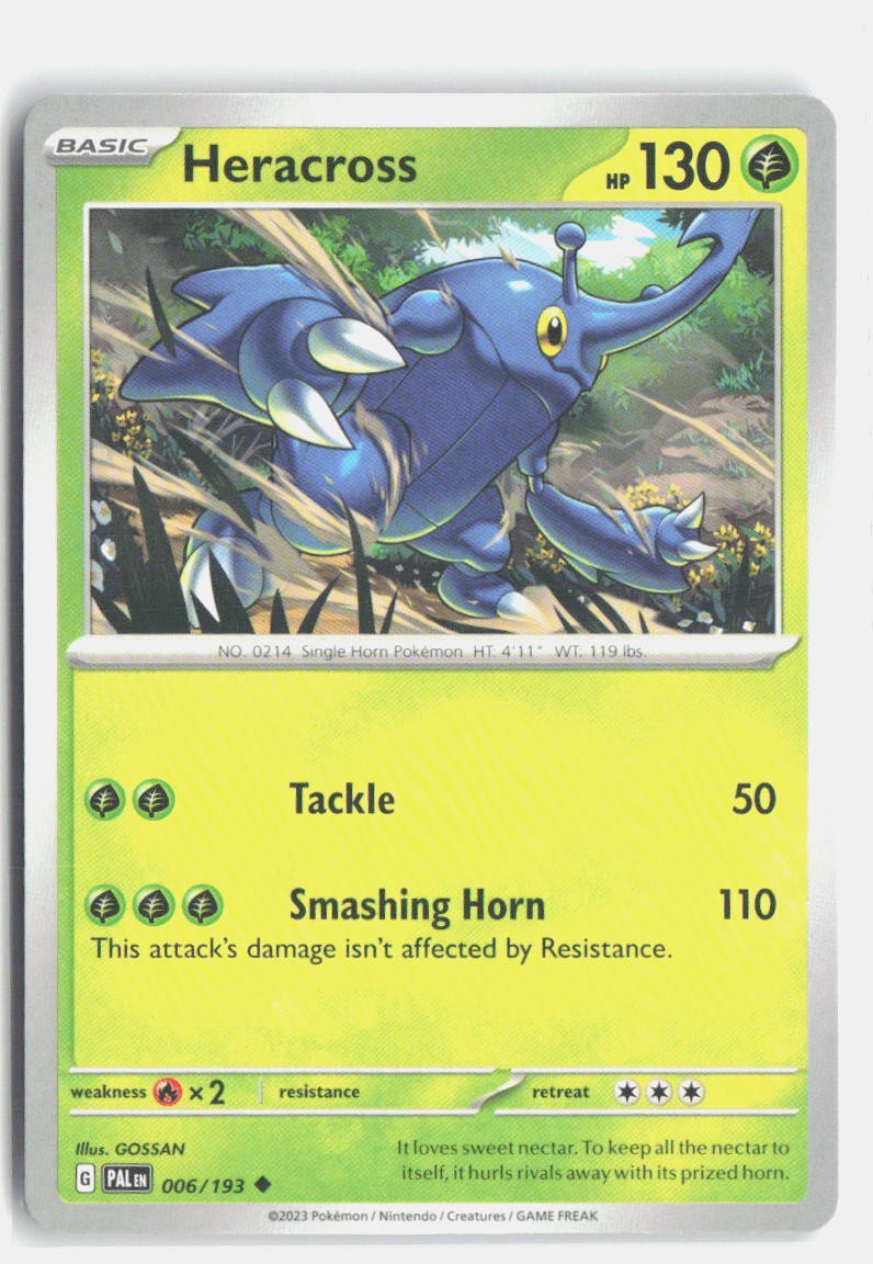 Heracross 006/193 Uncommon Normal PAL NM