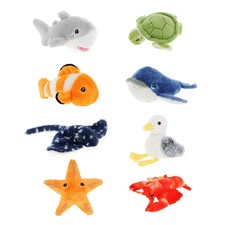 KEELECO Collectable Sealife Soft Teddies 12cm | Authorised Reseller
