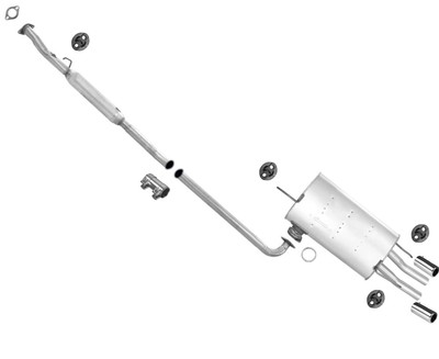 Fits Lexus ES300 1992-1993 Extension Pipe Resonator Muffler Exhaust System