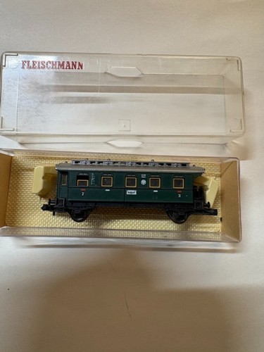Fleischmann N 8067 Personenwagen 3.Kl. +Abteil/Traglast 055 878 DR OVP #99/22 | Zustand: Gebraucht