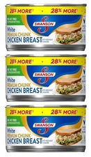 Swanson Premium White Chunk Chicken Breast 3 Pack