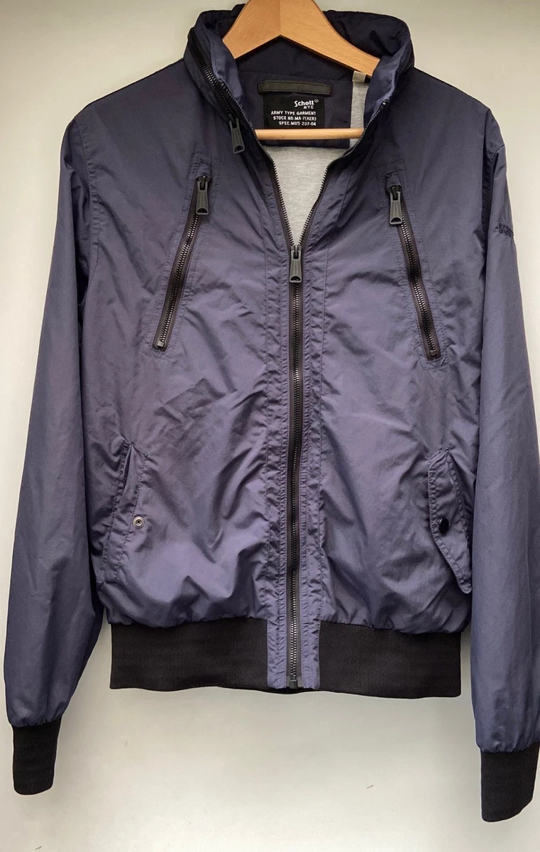 Blusa marina Schott MA-7 AER bombardero M mitad temporada otoño ejército