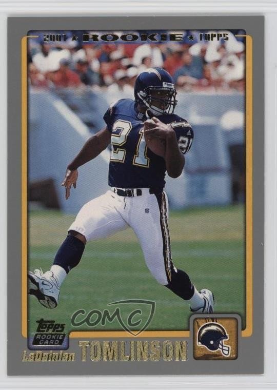 2001 Topps LaDainian Tomlinson #350 HOF 1wv