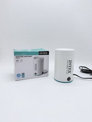 INTEX 66646 - Elektrische Luftpumpe - Quickfill AC400 (220-240V) Pumpe Camping