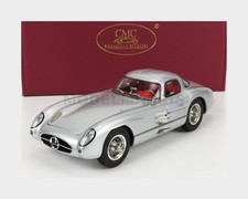 Cmc M076 Mercedes Benz - 300 Slr Uhlenhaut Coupe 1955 - Red Interior - Silver