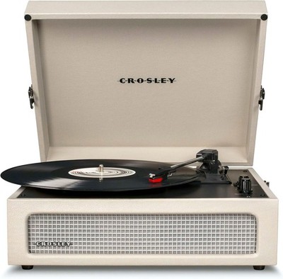 Crosley Voyager Plattenspieler Tragbar Bluetooth 3 Geschwindigkeiten Vinyl Schallplattenspieler CR8017B