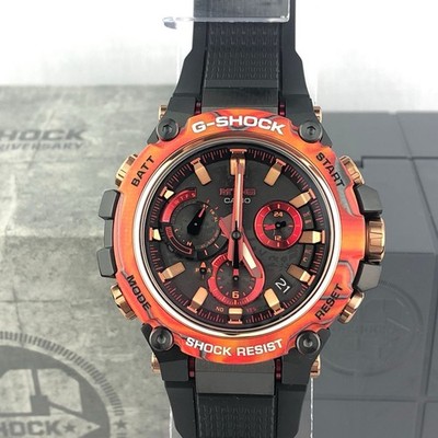Casio G-Shock 40th Anniversary Special Limited Solar Flare Fiery MTG-B3000FR-1