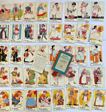 'Happy Families' Card Game 1940s Chad Valley. Complete