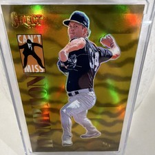 2024 Panini Select Can't Miss Chase Hampton #18 Gold Prizm 3/10 Rookie Yankees