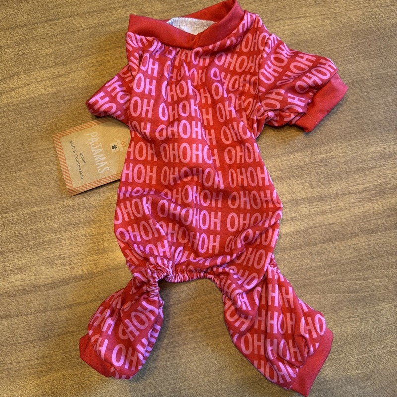 Dog Pajamas Pjs Pink Hohoho Or Ohohoh New NWT Pup