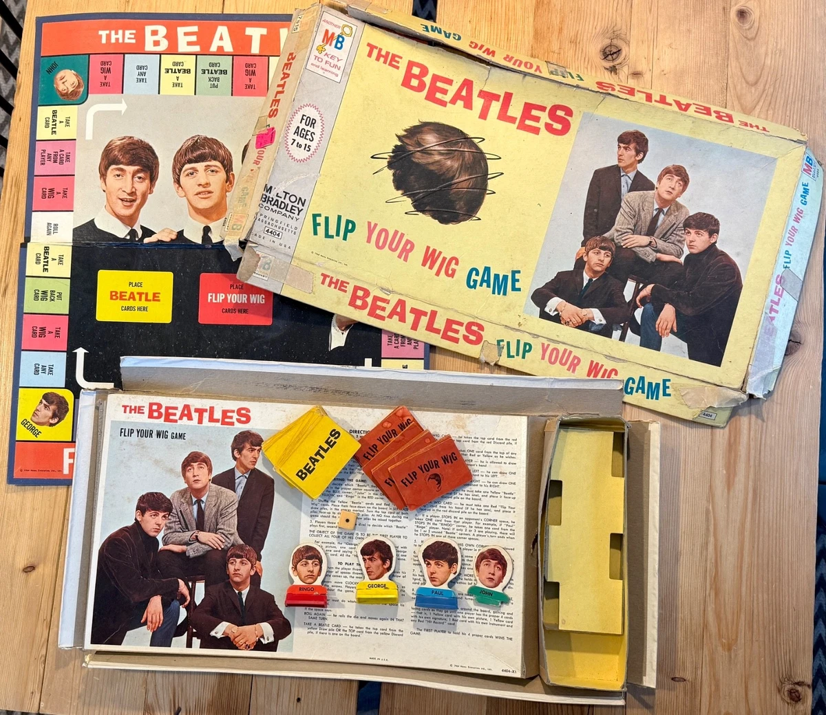 Beatles Flip Your Wig Game for sale | eBay