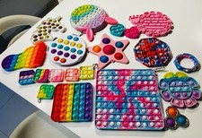 20 Pieces Fidget Pop It Toys, Stress Relief and Sensory Issues