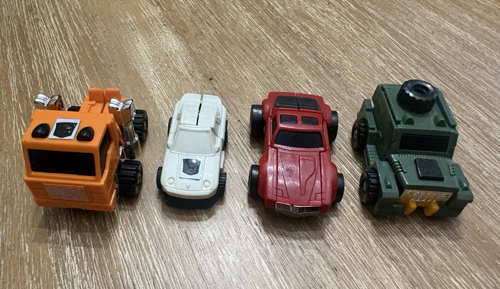 Takara Transformer Vehicle Lot Of 4 &lsquo;80s Vintage 1980s Use