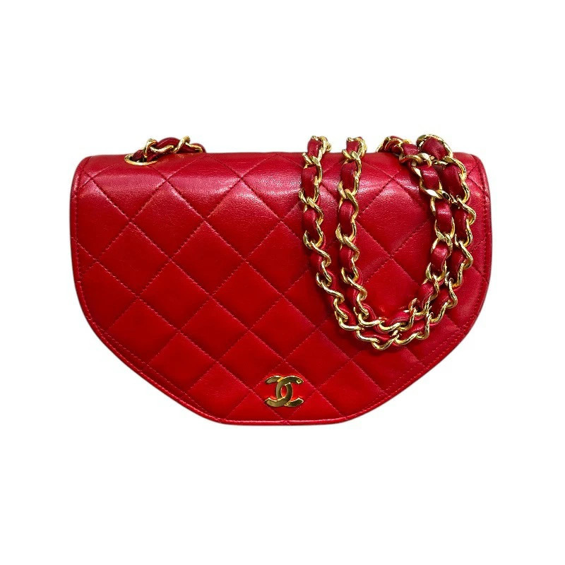 Chanel Matelasse Shoulder Bag, Number 0, Red Lambskin Bag r3_0810