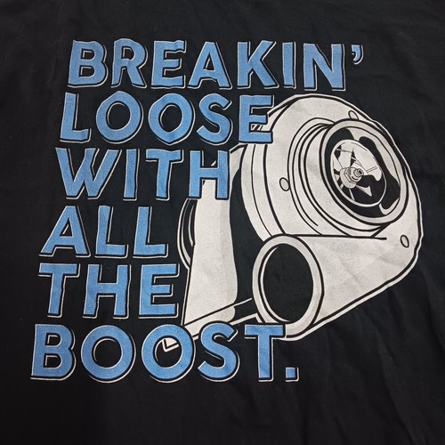 Turbo Boost T-shirt Mens Size L - Picture 4 of 10
