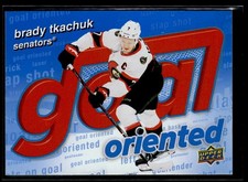 2025-26 Upper Deck Series 1 Hockey Goal Oriented #GO-2 Brady Tkachuk