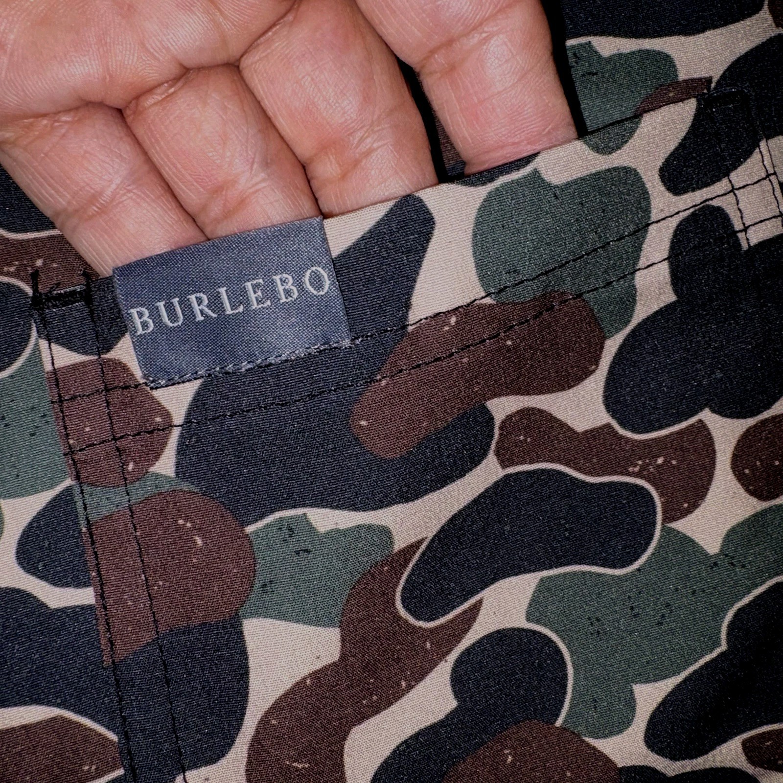 Burlebo Performance Throwback Camo Button Up Shir… - image 2
