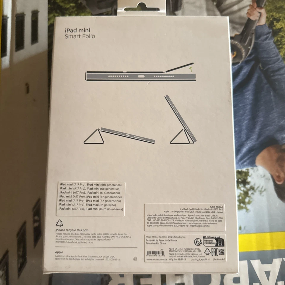 Apple iPad Mini 2024 Tablet 8.3" A17 Pro Chip Wi-Fi 128GB Starlight MXN83NF/A - Image 4 of 4