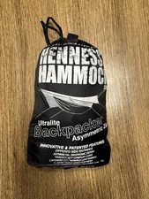 Hennessy Hammocks Ultralight Backpacker Asymmetric Hammock W/ Snake Skins, Tarp