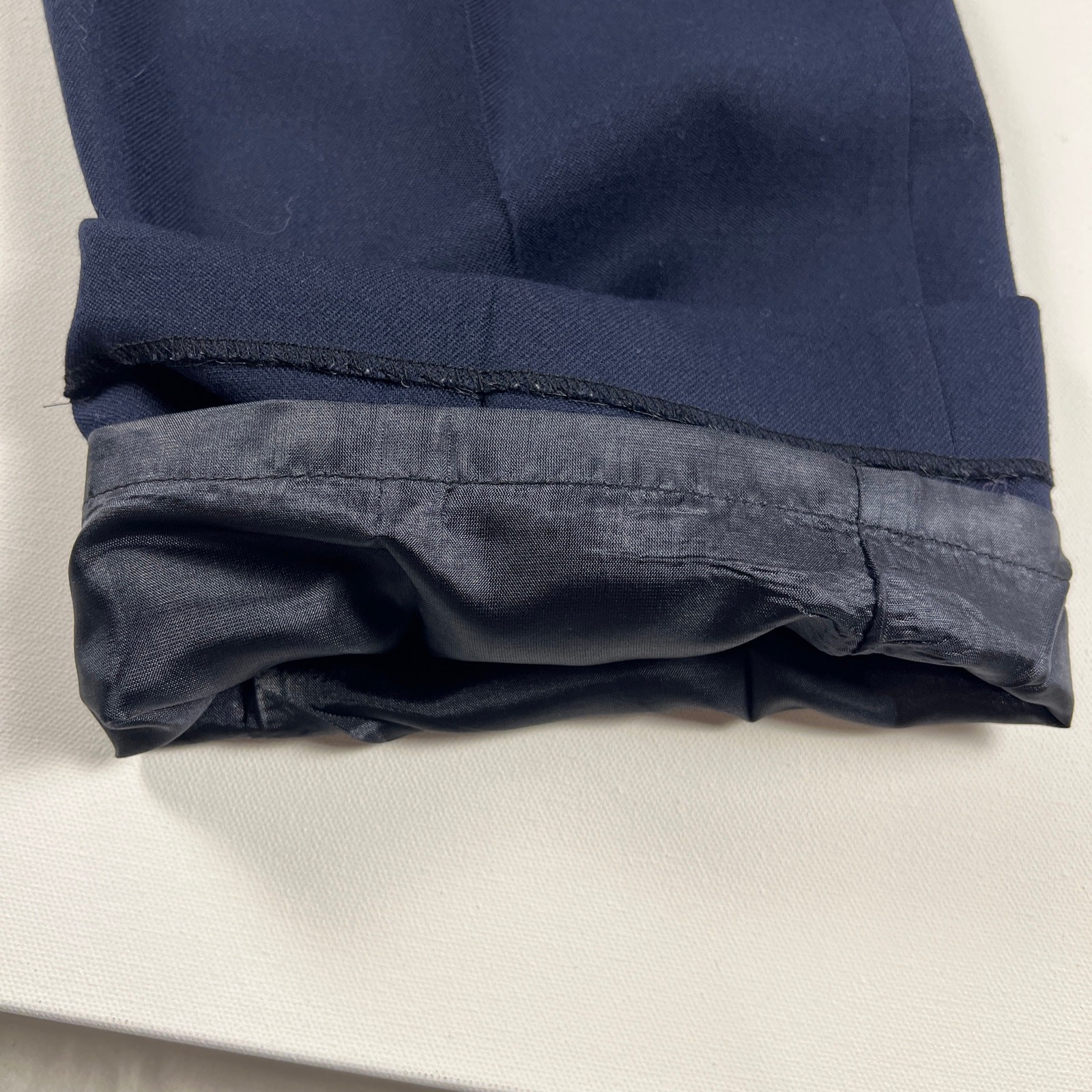 Pendleton Virgin Wool Flat Front Fully Lined Navy… - image 5