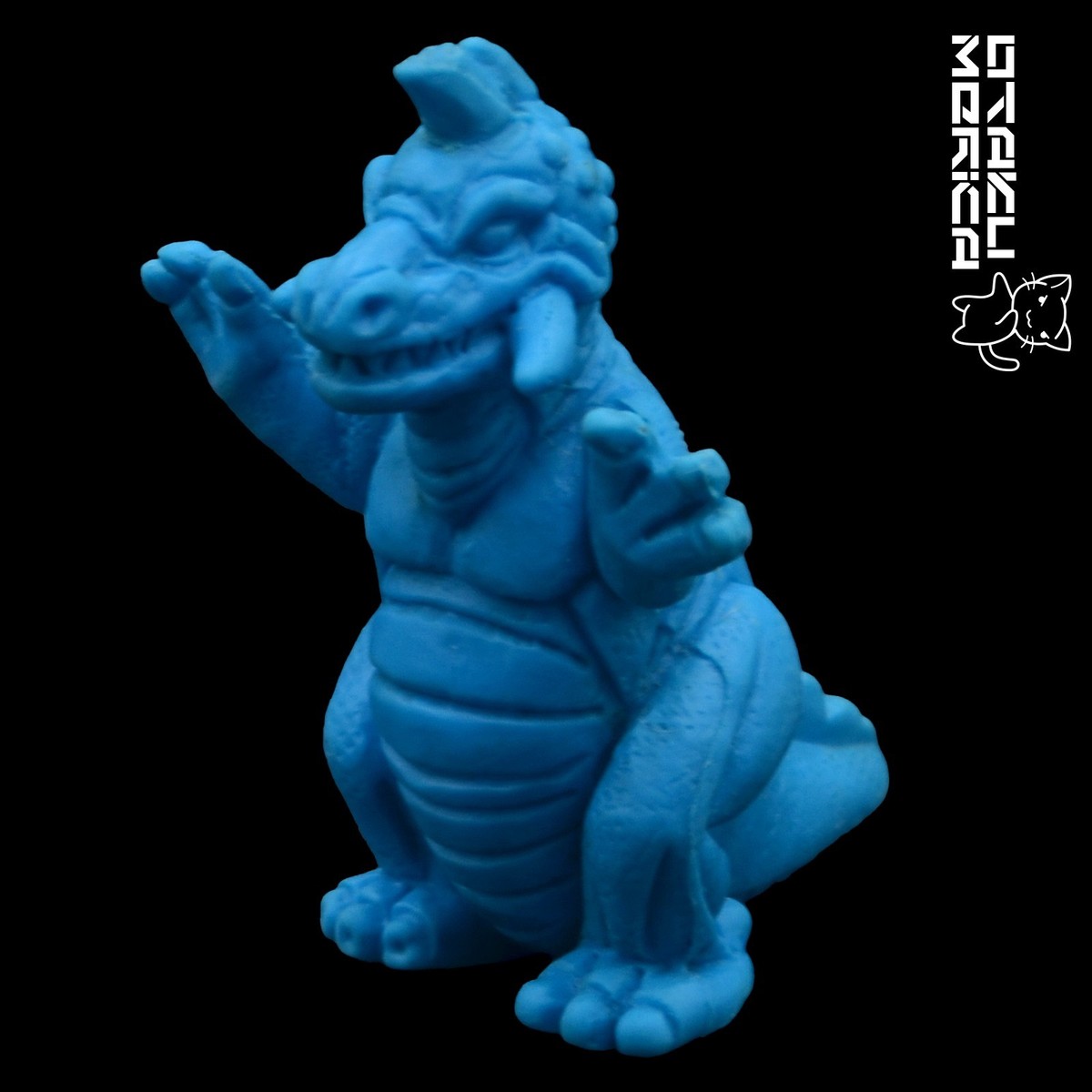 まとめ売り♪Aqua Jaguar ドラゴン プラチナム POPY 1979 Seagra (Blue) - Vintage Ultraman Joneus Kaiju Keshigomu
