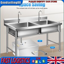 Stainless Steel Grease Interceptor Trap Domestic Small Restaurant Kitchen Water