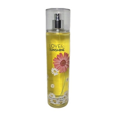 Bath & Body Works ''LOVE & SUNSHINE'' Fine Fragrance Mist 8 fl oz