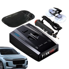 RAD1000 Car Speed Radar Detector English 5 Warning Modes Car Antiradar Alarm