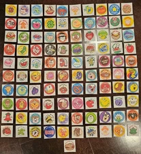 101 Complete Set of Trend Scratch 'n Sniff Stinky Stickers * Retro * Brand New